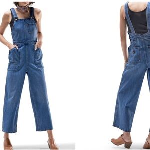 Free People X Lee 1940s Factory Overalls, sz M medium